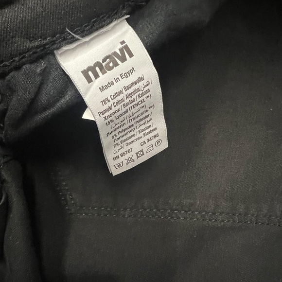 Mavi black jeans men size 42 - Picture 3 of 6